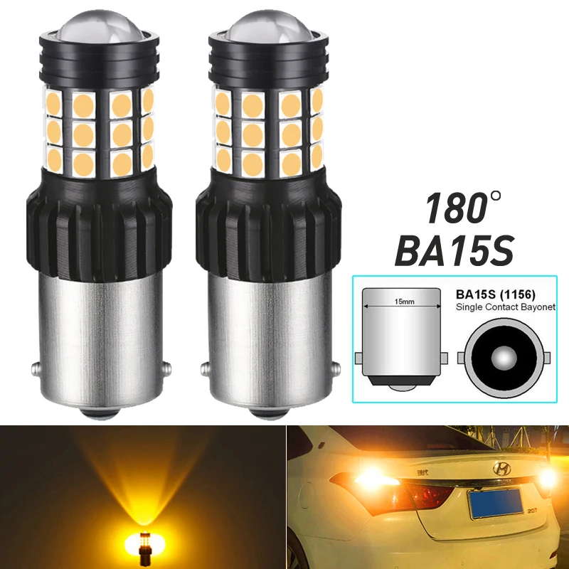 2 шт., Автомобильные светодиодные лампы Py21w Ba15s P21w 1156 Bau15s 2835SMD Canbus 1157 Bay15d P21/5w
2 шт., Автомобильные светодиодные лампы Py21w Ba15s P21w 1156 Bau15s 2835SMD Canbus 1157 Bay15d P21/5w