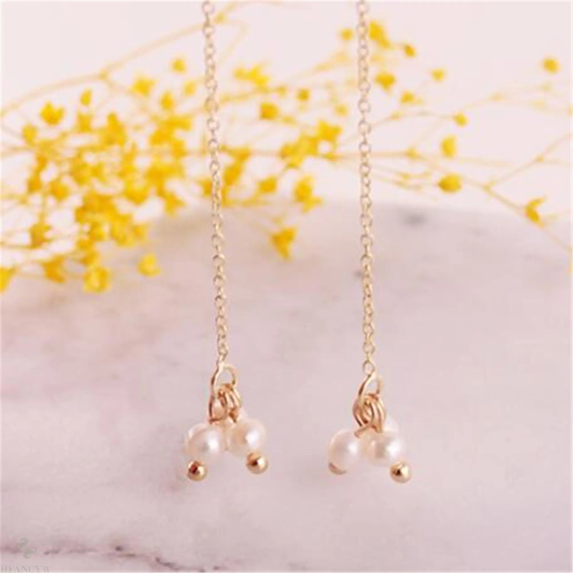 White Baroque Pearl Earrings Long 18k Ear Drop Hook Gift Flawless Wedding Fashion Classic Mesmerizing Party Real Accessories 
White Baroque Pearl Earrings Long 18k Ear Drop Hook Gift Flawless Wedding Fashion Classic Mesmerizing Party Real Accessories