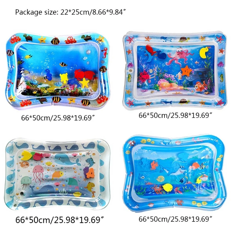 Baby Kids Water Play Mat Inflatable PVC Infant Playmat Cushion for Toddler Activity Playing Supplies
Baby Kids Water Play Mat Inflatable PVC Infant Playmat Cushion for Toddler Activity Playing Supplies