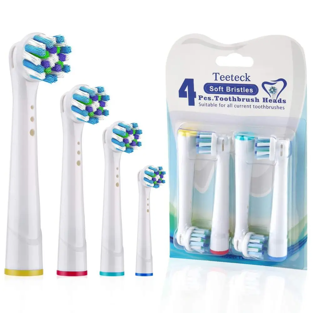 Dual Clean Cross Replacement Toothbrush Heads For Oral B Brush Head Wholesale 4PCS OralB Sensitive Gum Care Toothbrush Heads
Dual Clean Cross Replacement Toothbrush Heads For Oral B Brush Head Wholesale 4PCS OralB Sensitive Gum Care Toothbrush Heads