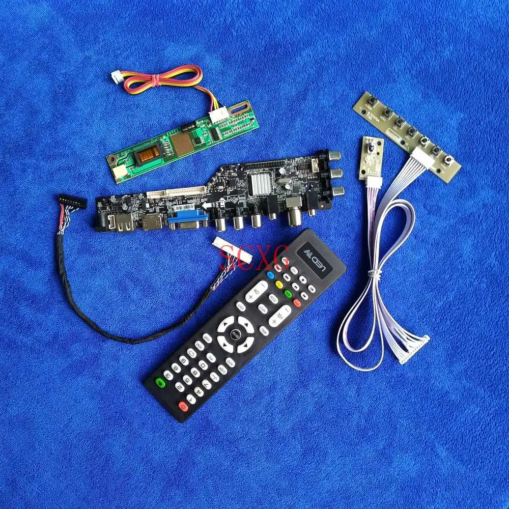 1024*768 Fit TX38D81VC1CAA/TX38D81VC1CAB/D DVB Signal DIY KIT LCD screen drive board 1CCFL HDMI-compatible VGA AV USB LVDS-30Pin
1024*768 Fit TX38D81VC1CAA/TX38D81VC1CAB/D DVB Signal DIY KIT LCD screen drive board 1CCFL HDMI-compatible VGA AV USB LVDS-30Pin