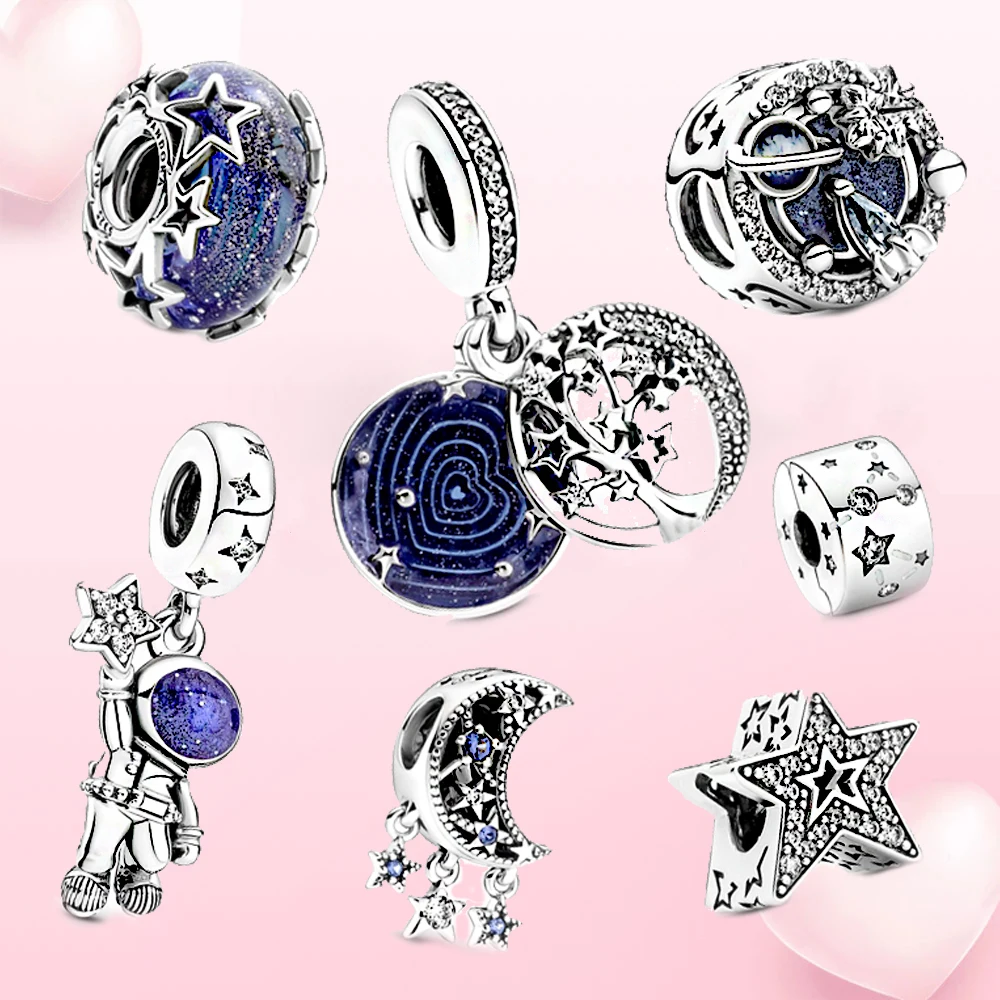 2021 New Hot Jewelry For Women Star Bangle Fit Original Pandora DIY Starry Sky Charms Beadeds 925 Sterling Silver Space Bracelet
2021 New Hot Jewelry For Women Star Bangle Fit Original Pandora DIY Starry Sky Charms Beadeds 925 Sterling Silver Space Bracelet
