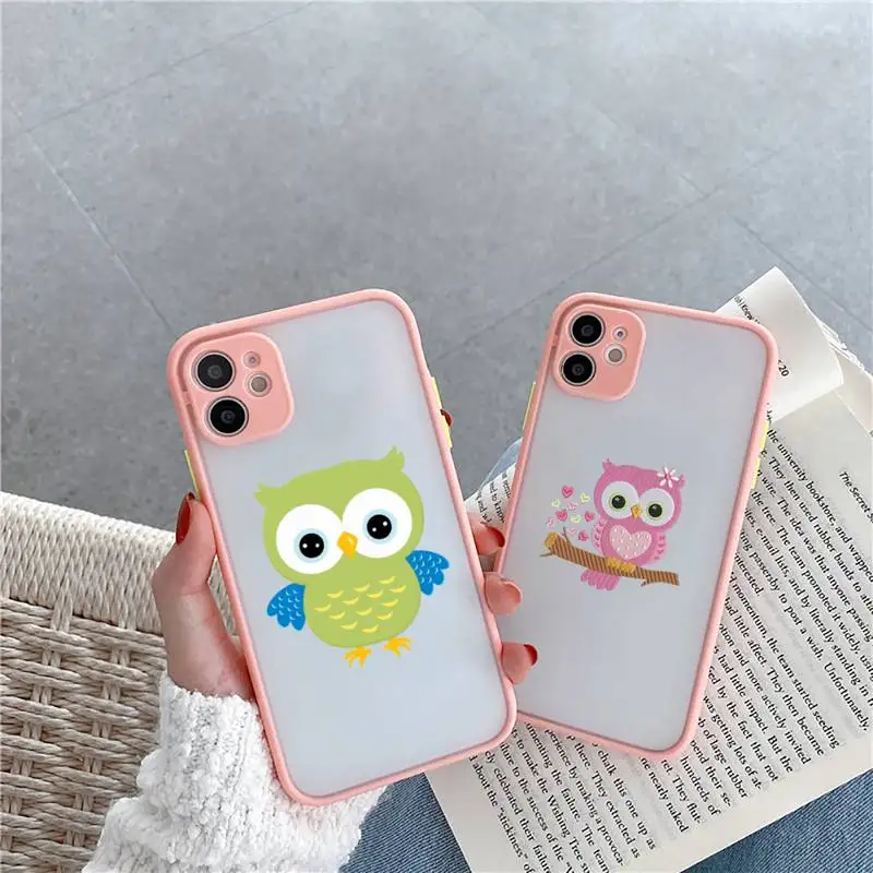 owl Cute cartoon animal Phone Case matte transparent For iphone 7 8 11 12 13 plus mini x xs xr pro max cover
owl Cute cartoon animal Phone Case matte transparent For iphone 7 8 11 12 13 plus mini x xs xr pro max cover