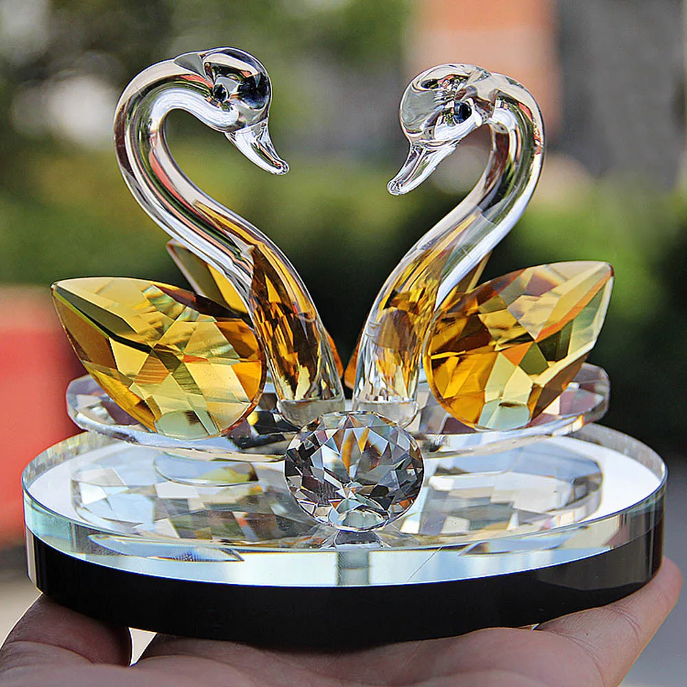 Crystal Swan Crafts Glass Paperweight Figurine Gift Crafts Ornaments Home Wedding Party Decor Gifts Figurines Souvenir 2019
Crystal Swan Crafts Glass Paperweight Figurine Gift Crafts Ornaments Home Wedding Party Decor Gifts Figurines Souvenir 2019