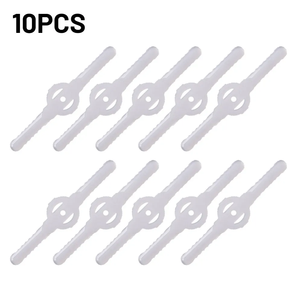 10x Grass Trimmer Blades Blades Durable Electric Grass Trimmer For Garden Lawn Mowers
10x Grass Trimmer Blades Blades Durable Electric Grass Trimmer For Garden Lawn Mowers