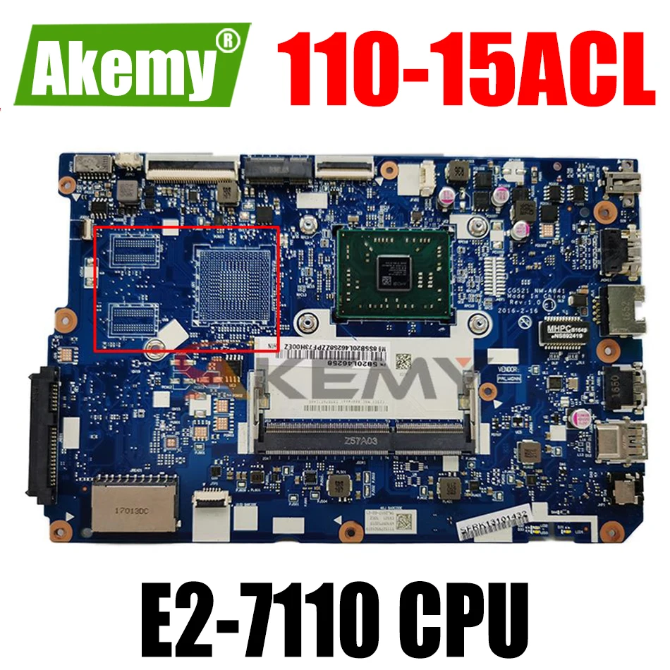 PN:5B20L46258 5B20L46270 для Lenovo 110-15ACL материнская плата для ноутбука с идентификатором ЦП CG521 E2-7110 DDR3 Бесплатная доставка
PN:5B20L46258 5B20L46270 для Lenovo 110-15ACL материнская плата для ноутбука с идентификатором ЦП CG521 E2-7110 DDR3 Бесплатная доставка