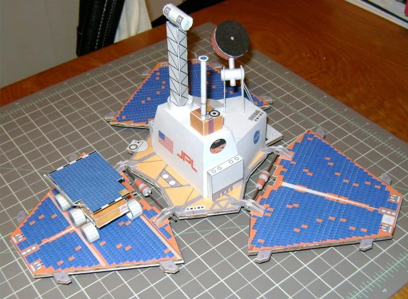 1:12 1:8 Mars Pathfinder Sagan Science Station Space Satellite Aerospace Technology DIY Handmade 3D Paper Model Children Toy
1:12 1:8 Mars Pathfinder Sagan Science Station Space Satellite Aerospace Technology DIY Handmade 3D Paper Model Children Toy
