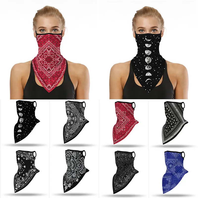 Multi-function Bandana Neck Face Tube Scarf Unisex Triangle Scarf Breathable Headband Hanging Ear Tube Scarf Half Face Scarves
Multi-function Bandana Neck Face Tube Scarf Unisex Triangle Scarf Breathable Headband Hanging Ear Tube Scarf Half Face Scarves