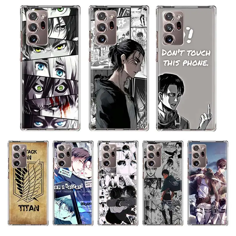 Anime Attack On Titan Eren Yeager Soft Case Funda For Samsung Galaxy Note 20 Ultra Cover Note 10 Plus 10 Lite 8 9 M31 M30S Coque
Anime Attack On Titan Eren Yeager Soft Case Funda For Samsung Galaxy Note 20 Ultra Cover Note 10 Plus 10 Lite 8 9 M31 M30S Coque