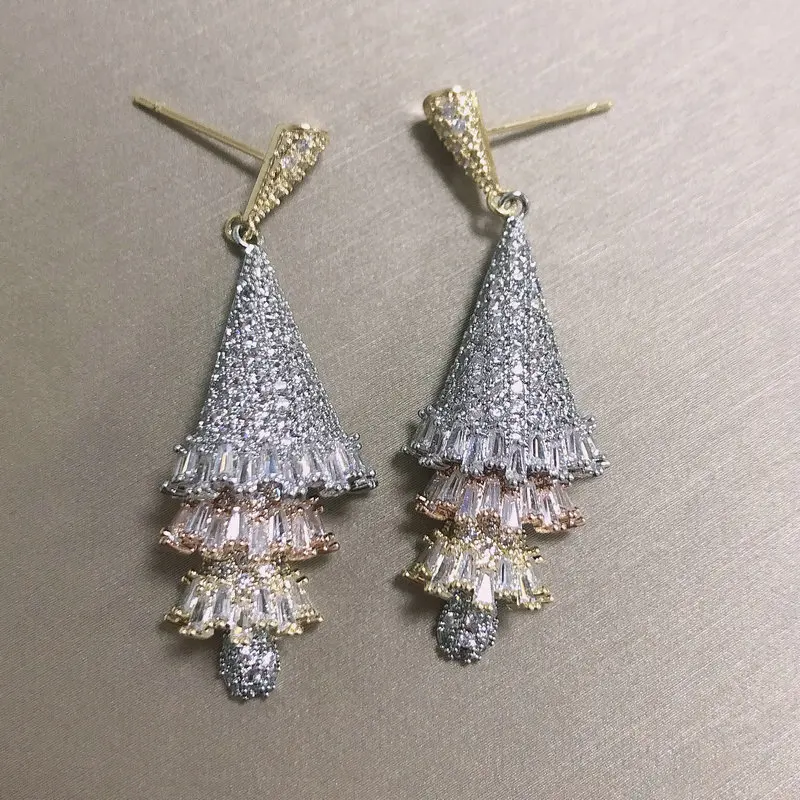 Bilincolor Three Color Rose Gold , Gold and Silver Tree Bell Drop Earring for Women
Bilincolor Three Color Rose Gold , Gold and Silver Tree Bell Drop Earring for Women