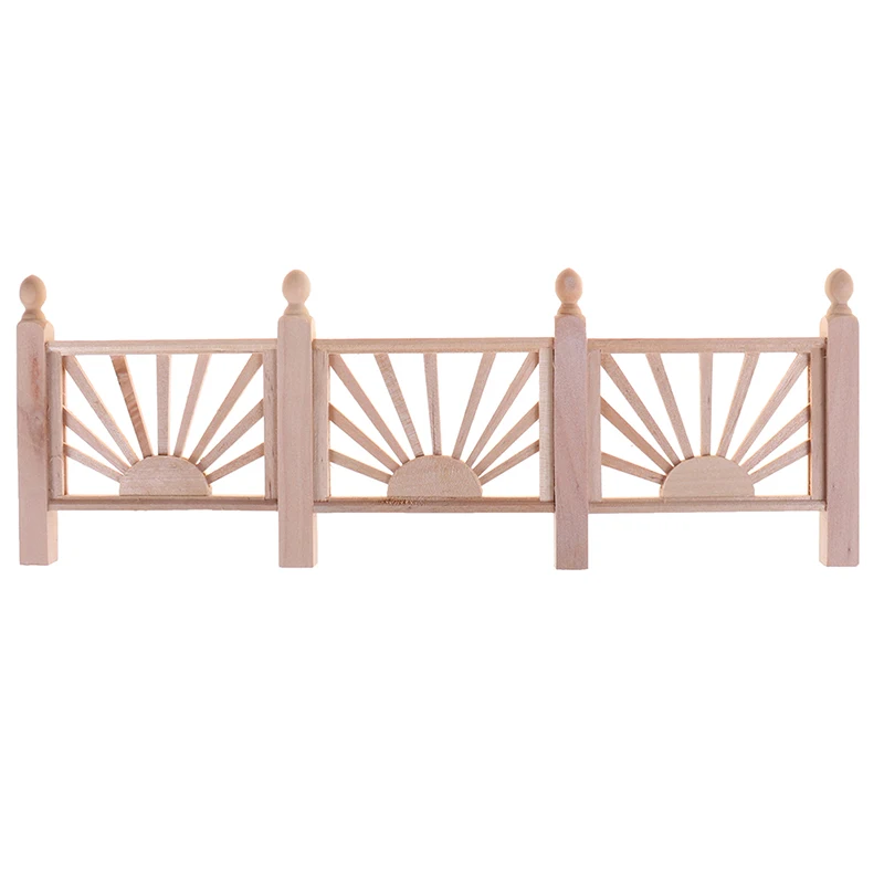 Dollhouse Mini Balcony Fence 1:12 Doll House Miniature Wooden Guardrail Balustrade
Dollhouse Mini Balcony Fence 1:12 Doll House Miniature Wooden Guardrail Balustrade