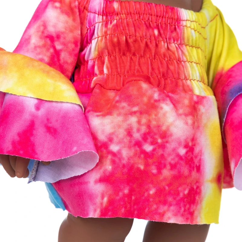 Colorful Dress+ 30cm Doll Toy Christmas Best Gift For Baby Girls Mini Cute Explosive hairstyle Doll Children 
Colorful Dress+ 30cm Doll Toy Christmas Best Gift For Baby Girls Mini Cute Explosive hairstyle Doll Children