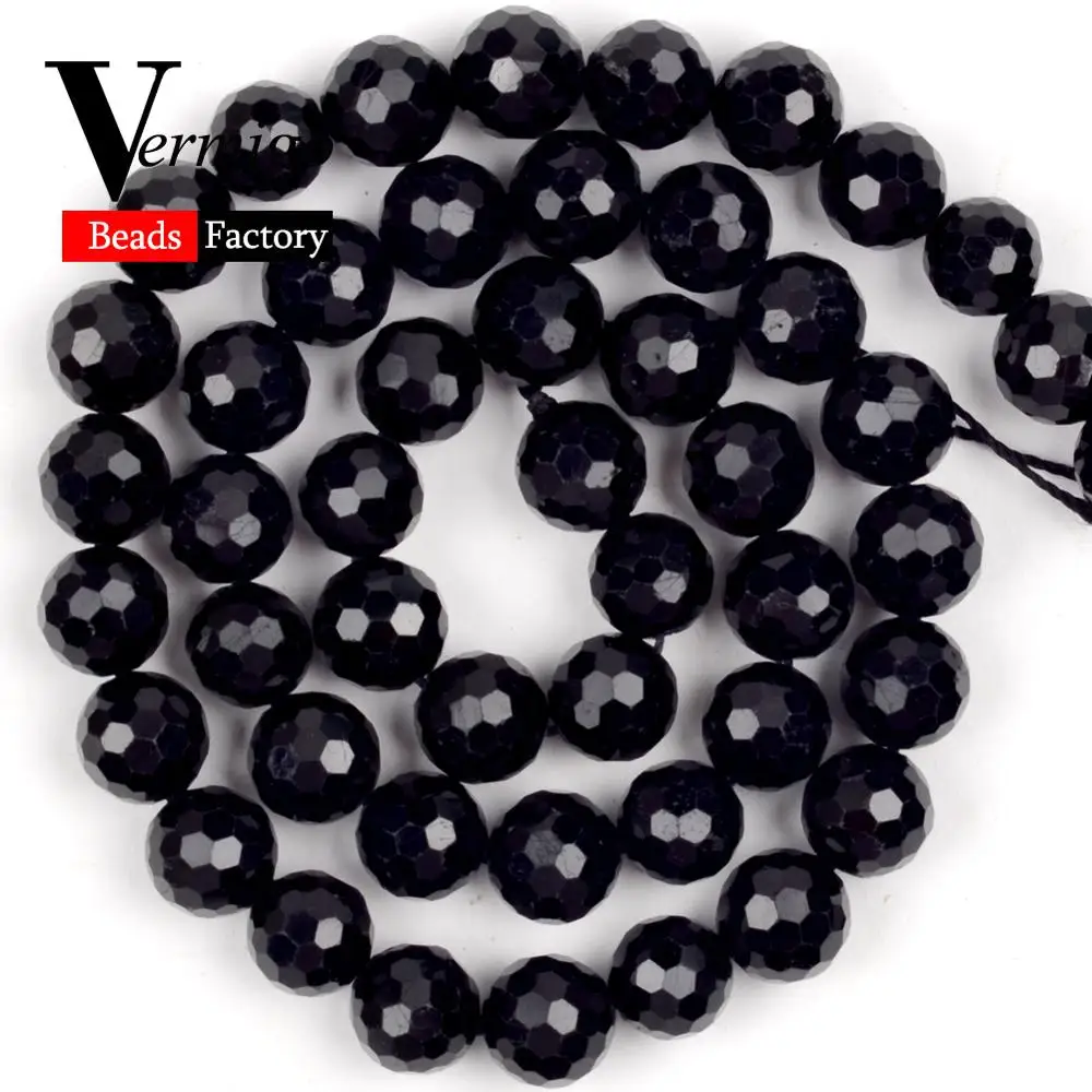 8mm Natural Gemstones Faceted Black Tourmaline Stone Beads Round Beads for Needlework Jewelry Making Diy Bracelet Accessories
8mm Natural Gemstones Faceted Black Tourmaline Stone Beads Round Beads for Needlework Jewelry Making Diy Bracelet Accessories