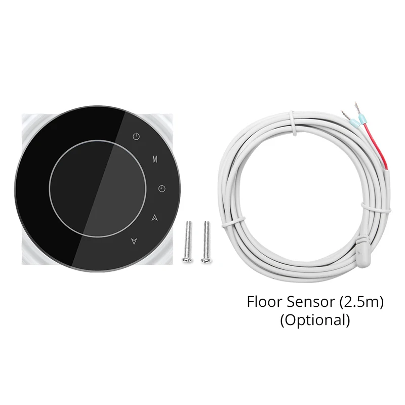 Underfloor Heating Thermostat Electric LCD Touch Screen Backlight Wireless WIFI App Control 16A Works with Alexa Google Home
Underfloor Heating Thermostat Electric LCD Touch Screen Backlight Wireless WIFI App Control 16A Works with Alexa Google Home