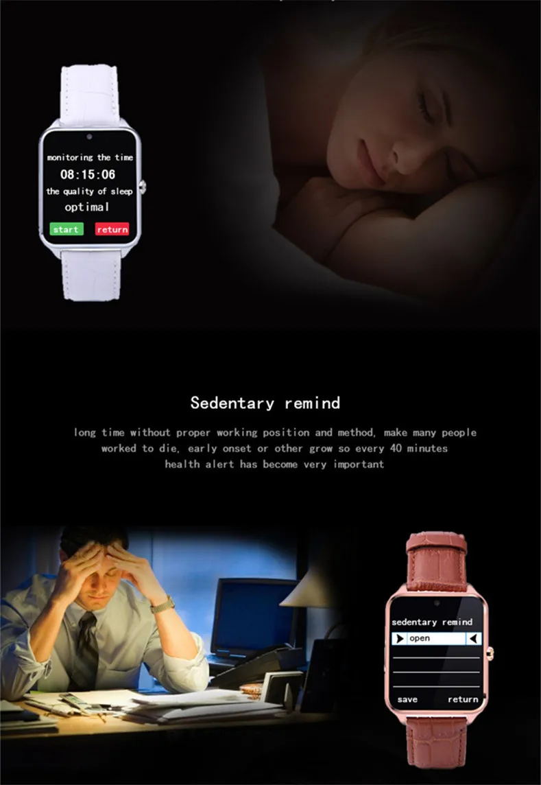 Fashion Men Women Z60 Smart Watch Clock Support Sim Card Slot Push Message Bluetooth Connectivity For Android Phone Smartwatch
Fashion Men Women Z60 Smart Watch Clock Support Sim Card Slot Push Message Bluetooth Connectivity For Android Phone Smartwatch