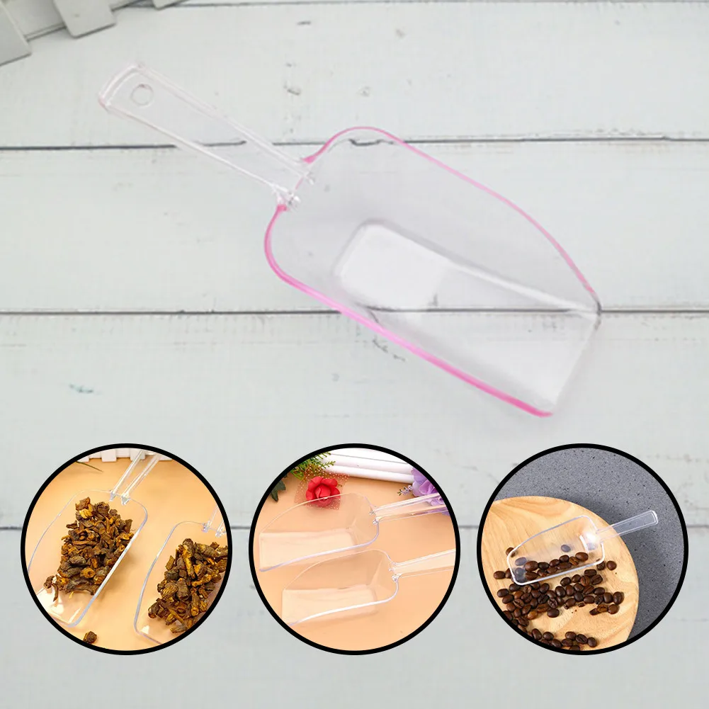 6pcs Mini Plastic Ice Scoop Transparent Measuring Scoops Multifunctional Frosted Small Shovel Rice Grains Coffee Shovel Scoop
6pcs Mini Plastic Ice Scoop Transparent Measuring Scoops Multifunctional Frosted Small Shovel Rice Grains Coffee Shovel Scoop