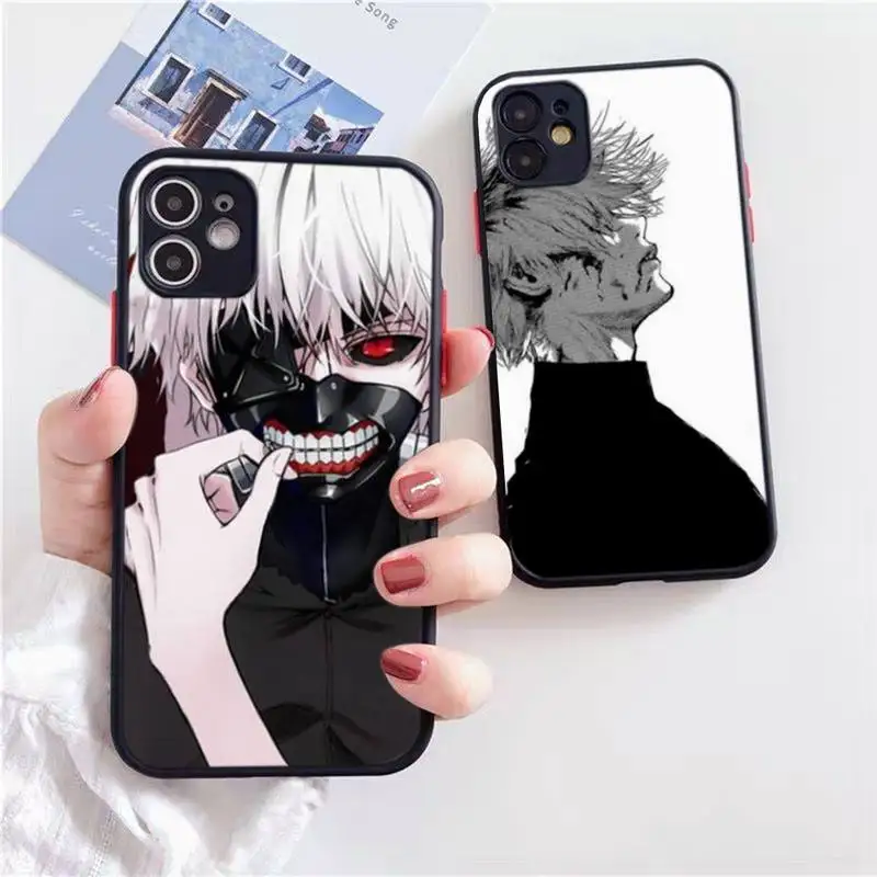 Tokyo Ghoul Trendy Kaneki Ken Phone Case Black Transparent Matte For IPhone 7 8 11 12 S Mini Pro X XS XR MAX Plus Cover Shell
Tokyo Ghoul Trendy Kaneki Ken Phone Case Black Transparent Matte For IPhone 7 8 11 12 S Mini Pro X XS XR MAX Plus Cover Shell