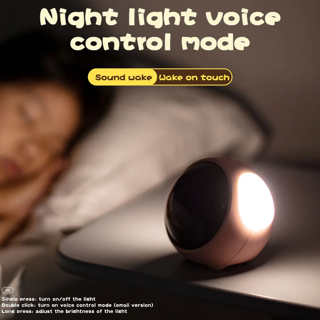 2021 New Cute Expression Alarm Clock Multifunctional Bedside Voice Control Night Light Snooze Chargeable Child Alarm Clock
2021 New Cute Expression Alarm Clock Multifunctional Bedside Voice Control Night Light Snooze Chargeable Child Alarm Clock