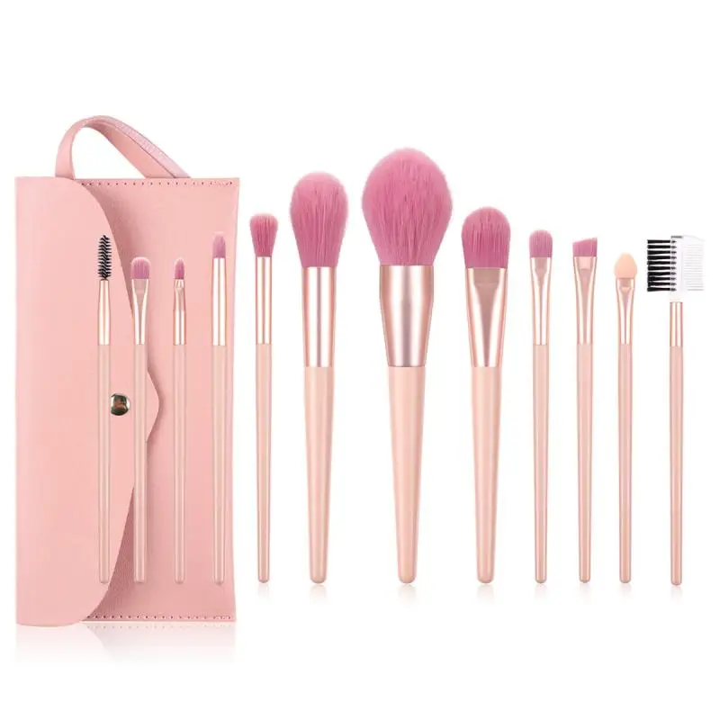 

MAANGE Makeup Brushes Pro Pink Brush Set Powder EyeShadow Blending Eyeliner Eyelash Eyebrow Make Up Beauty Cosmestic Brushes