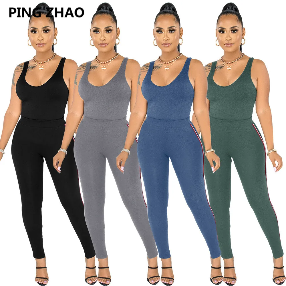 PING ZHAO Women's Set Tank Tops and Legging Pants Suit Street Sport Tracksuit Two Piece Set Fitness Outfit
PING ZHAO Women's Set Tank Tops and Legging Pants Suit Street Sport Tracksuit Two Piece Set Fitness Outfit