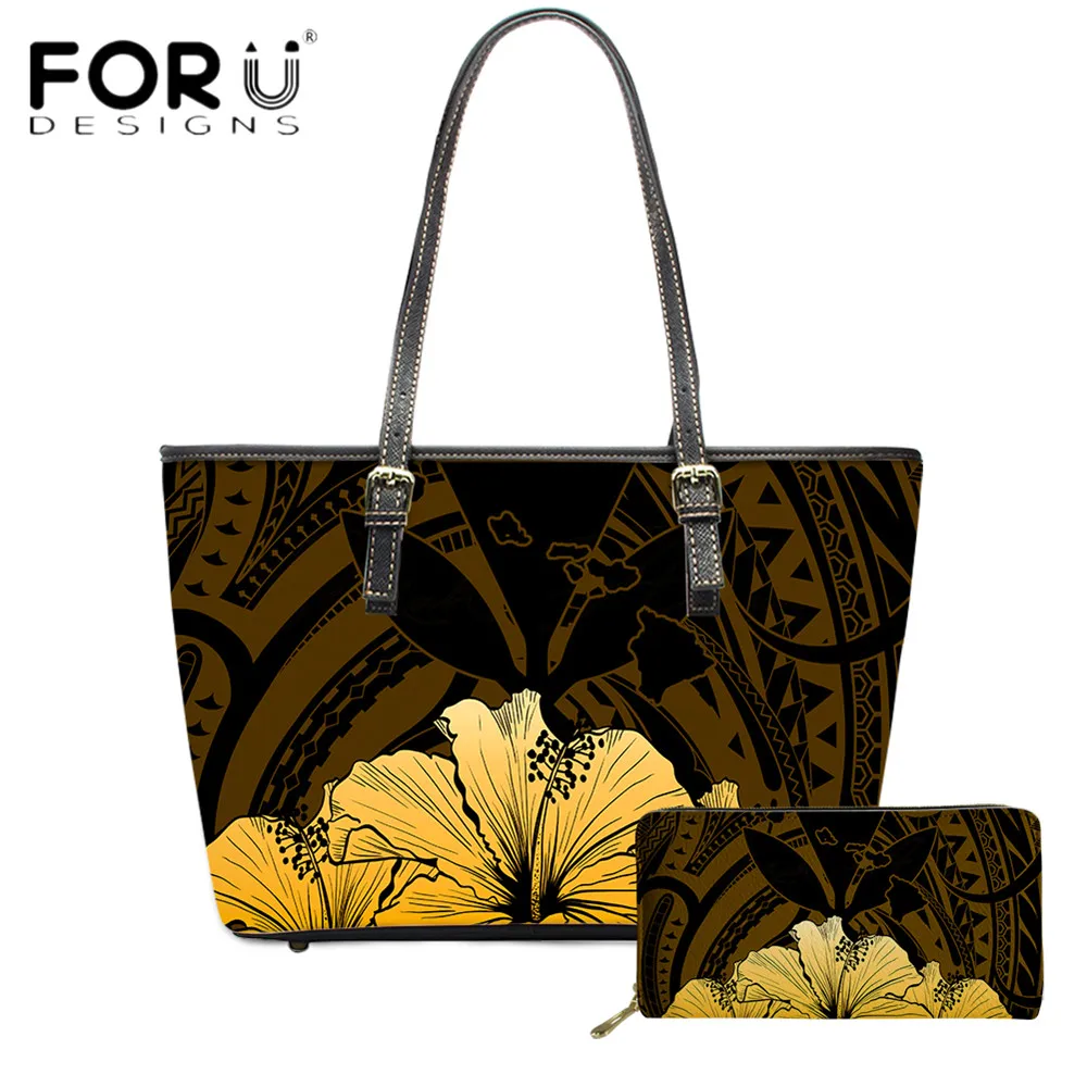 FORUDESIGNS Hawaii Hibicus Flower Printing Luxury Leather Totes Bag And Purse For Women Large Shoulder Bag For Outdoor Shop
FORUDESIGNS Hawaii Hibicus Flower Printing Luxury Leather Totes Bag And Purse For Women Large Shoulder Bag For Outdoor Shop