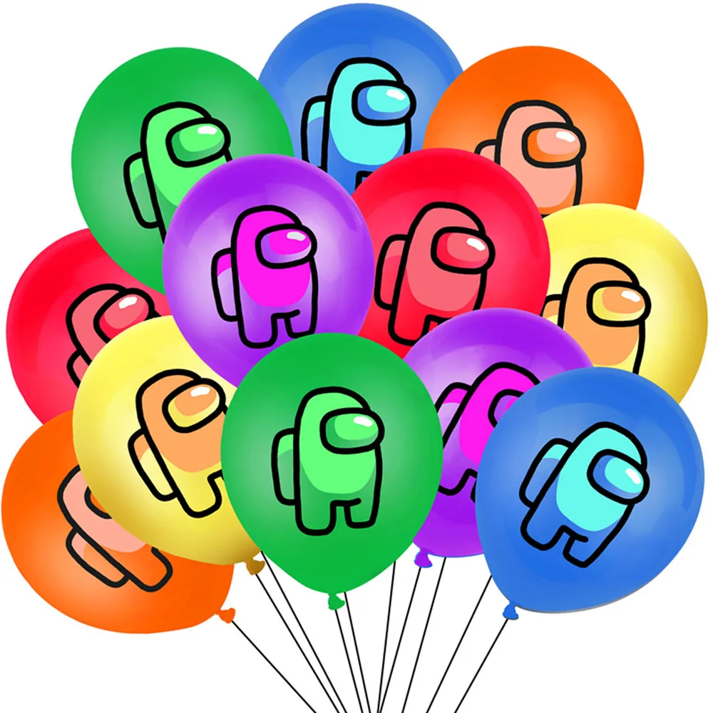 Among Us Birthday Party Decorations Kids Latex Balloons Banner Cake Toppers Anime Game Theme Happy Birthday Decor Supplies
Among Us Birthday Party Decorations Kids Latex Balloons Banner Cake Toppers Anime Game Theme Happy Birthday Decor Supplies
