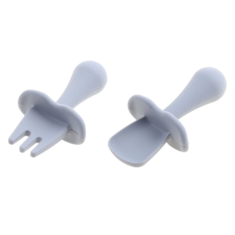 B2RE Baby Feeding Spoon Fork Set Soft Silicone Feeding Flatware Set Safe Training Spoon For Baby Girls Boys
B2RE Baby Feeding Spoon Fork Set Soft Silicone Feeding Flatware Set Safe Training Spoon For Baby Girls Boys