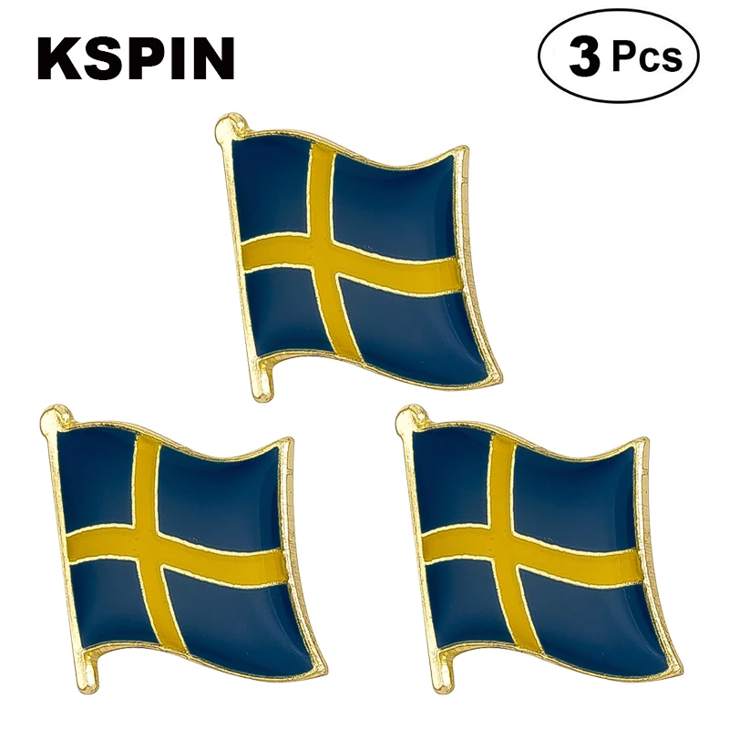 

Sweden Lapel Pin Brooches Pins Flag badge Brooch Badges