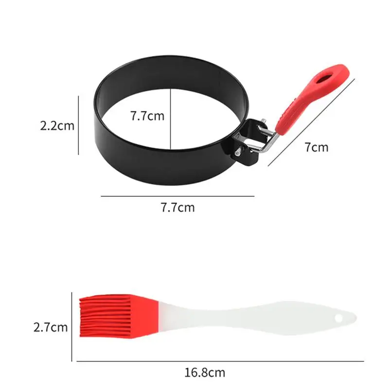 Round Egg Cooker Rings Stainless Steel DIY Egg Frying Molds (Assorted Color)
Round Egg Cooker Rings Stainless Steel DIY Egg Frying Molds (Assorted Color)