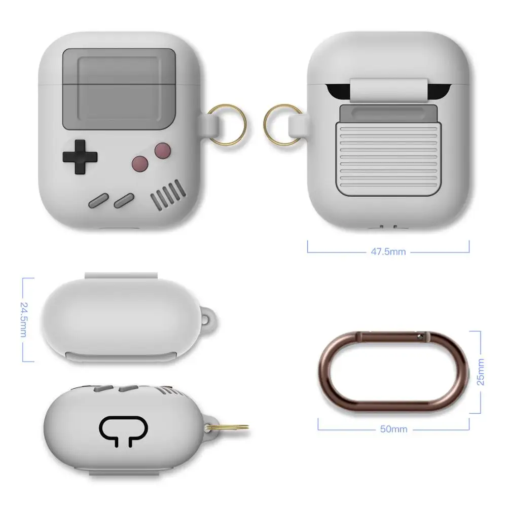 Силиконовый чехол для наушников AirPods 1 2, чехол, чехол, совместимый с Airpods pro, чехол для игрового плеера, чехол с брелоком
Силиконовый чехол для наушников AirPods 1 2, чехол, чехол, совместимый с Airpods pro, чехол для игрового плеера, чехол с брелоком