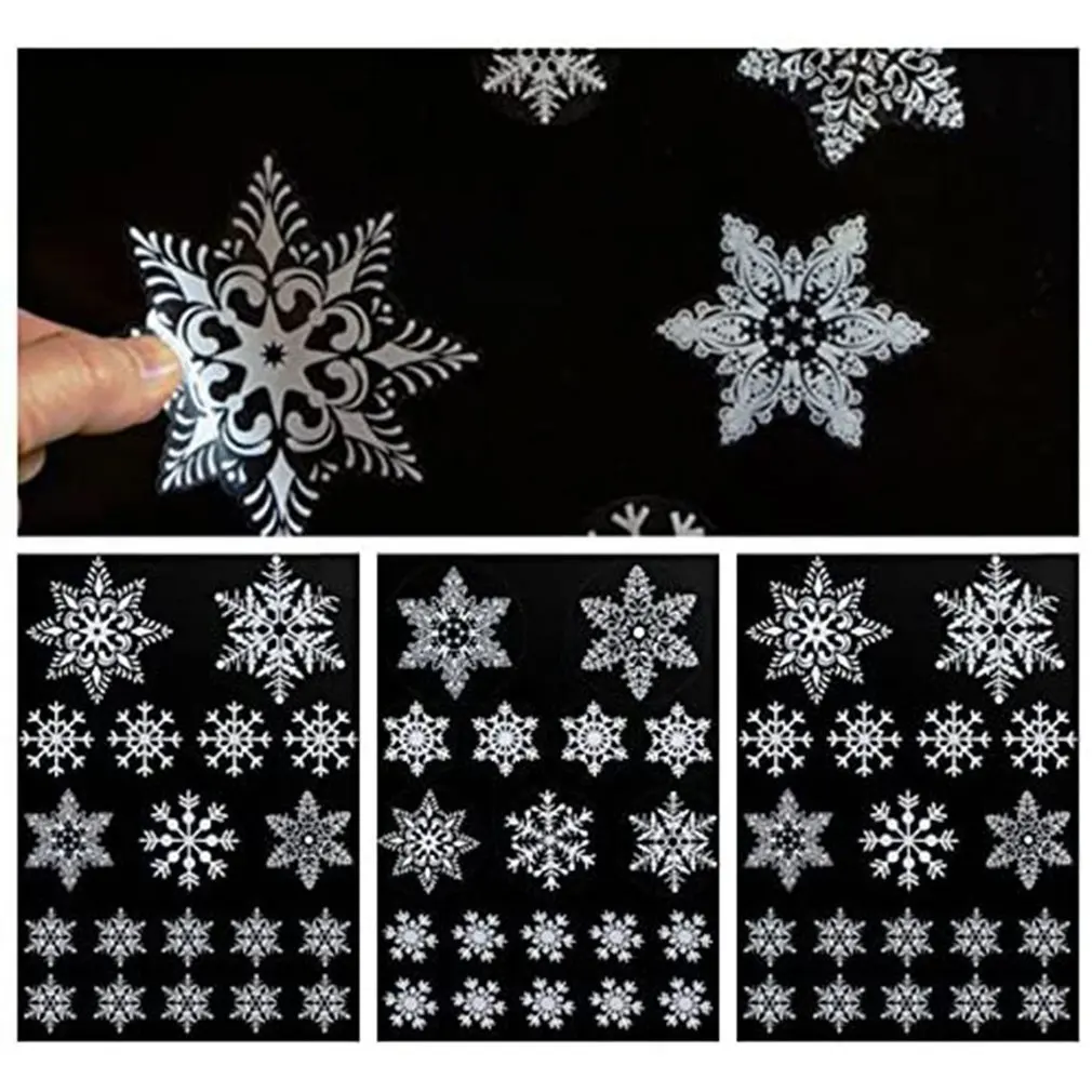 Reusable White Christmas Snowflakes Window Stickers Self Clings Decorations For Christmas Tree Christmas Atmosphere
Reusable White Christmas Snowflakes Window Stickers Self Clings Decorations For Christmas Tree Christmas Atmosphere