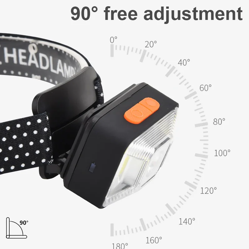 XPG COB Headlamp USB Rechargeable Headlight Waterproof Riding Flashlight Night Fishing Light Running Lamp
XPG COB Headlamp USB Rechargeable Headlight Waterproof Riding Flashlight Night Fishing Light Running Lamp