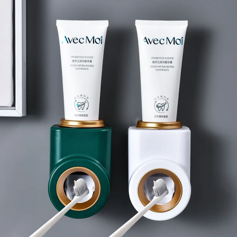 Wall Mounted Automatic Toothpaste Dispenser Squeezers Bathroom Accessories Toothpaste Rack Dispensador Simple Style
Wall Mounted Automatic Toothpaste Dispenser Squeezers Bathroom Accessories Toothpaste Rack Dispensador Simple Style