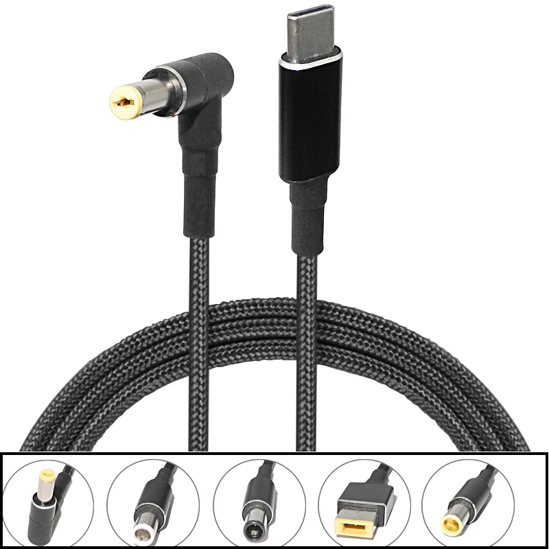 45w USB Type C PD Charging Cable for Laptops Cord USB C Plug Converter to Laptop Power Adapter Connector for Universal Notebook
45w USB Type C PD Charging Cable for Laptops Cord USB C Plug Converter to Laptop Power Adapter Connector for Universal Notebook