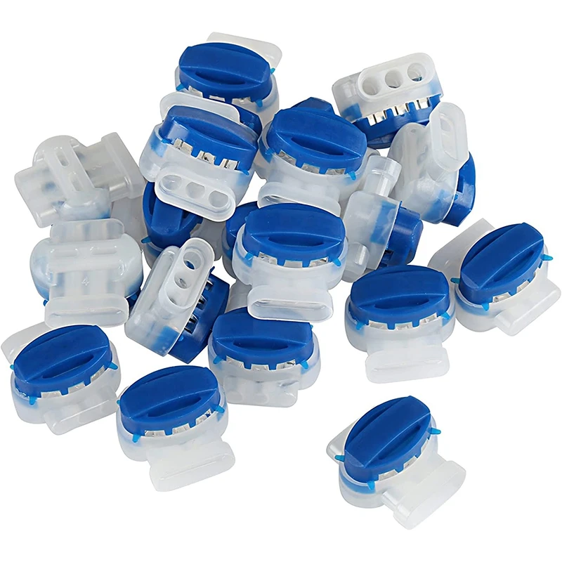 GTBL Pack of 20Pcs Electrical IDC 314 Wire Connectors for Robotic Lawn Mowers, Irrigation Applications
GTBL Pack of 20Pcs Electrical IDC 314 Wire Connectors for Robotic Lawn Mowers, Irrigation Applications