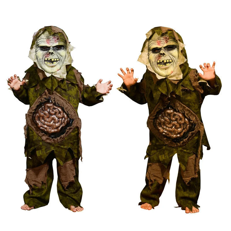 Children Scary Cosplay Halloween Costumes for Kids Monster Horrible Viscera Clothing Dark Terror Ghost Stage Performance 2022
Children Scary Cosplay Halloween Costumes for Kids Monster Horrible Viscera Clothing Dark Terror Ghost Stage Performance 2022