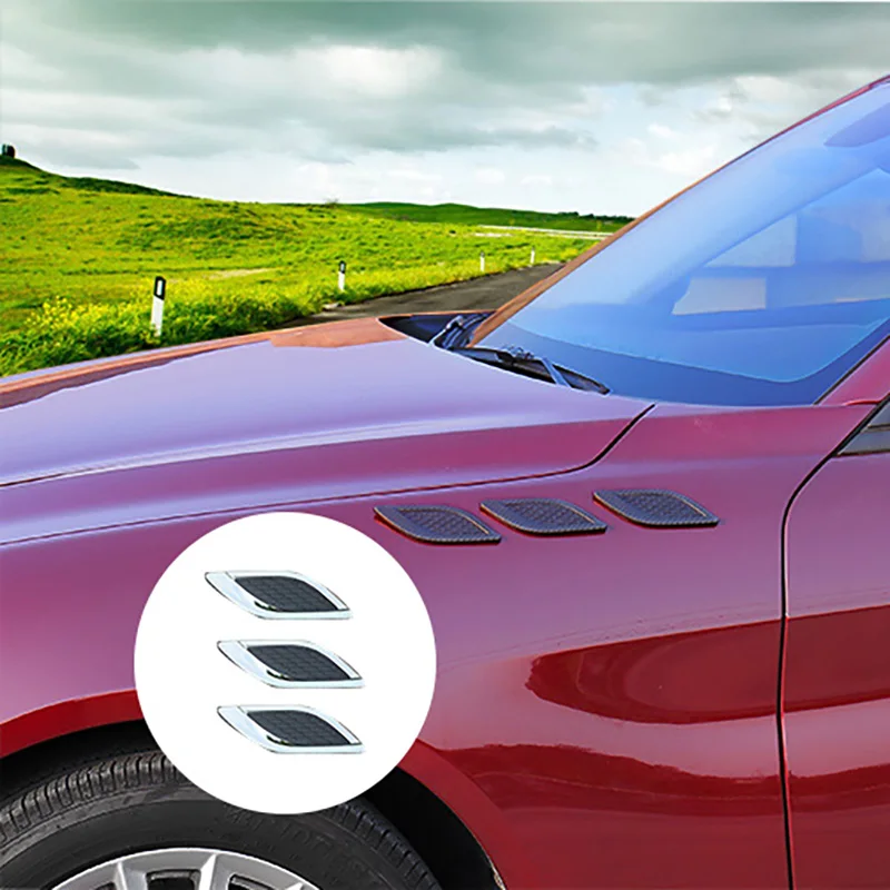 car Fender decoration Air outlet sticker For Alfa Romeo Giulia Stelvio side standard Exterior modification accessories
car Fender decoration Air outlet sticker For Alfa Romeo Giulia Stelvio side standard Exterior modification accessories