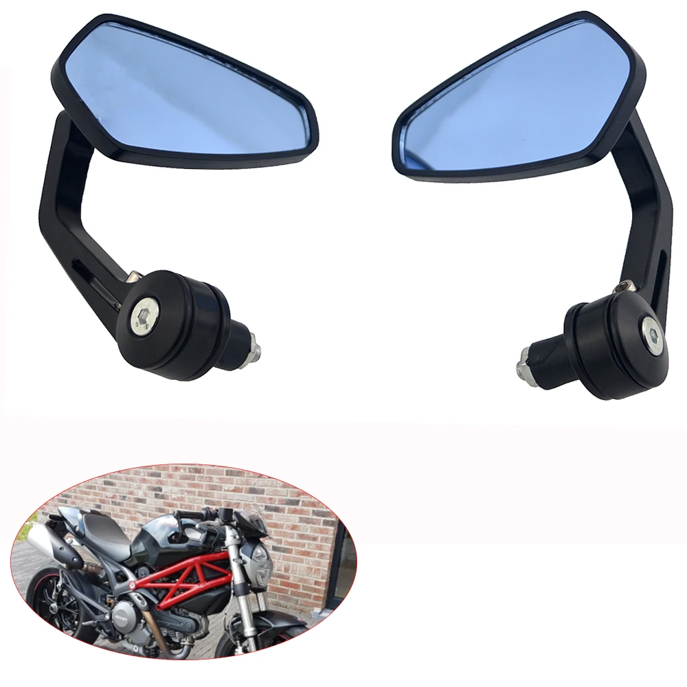 Motorcycle Bike Cruiser Chopper ATV Aluminum 7/8'' 22mm Bar End Side Rear View Mirror For BMW Ducati Aprilia Victory
Motorcycle Bike Cruiser Chopper ATV Aluminum 7/8'' 22mm Bar End Side Rear View Mirror For BMW Ducati Aprilia Victory