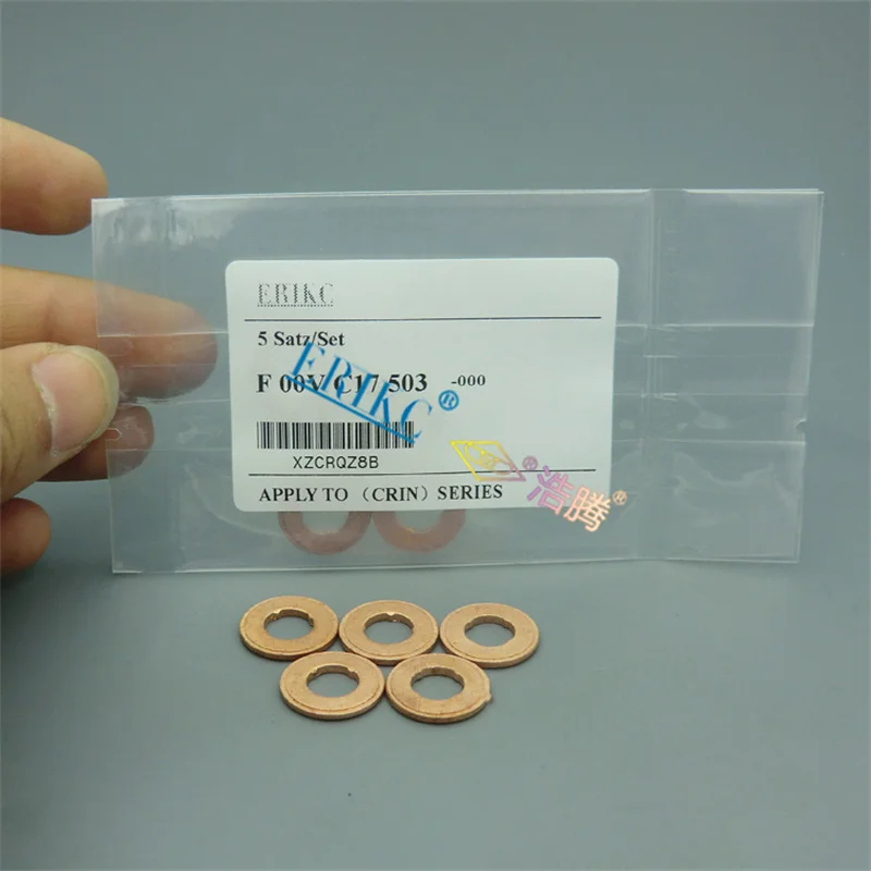 ERIKC 30 PCS F00VC17503 7.1*15*1.5mm Auto Spare Parts for BOSCH Fuel Injection Nozzle COPPER WASHS
ERIKC 30 PCS F00VC17503 7.1*15*1.5mm Auto Spare Parts for BOSCH Fuel Injection Nozzle COPPER WASHS