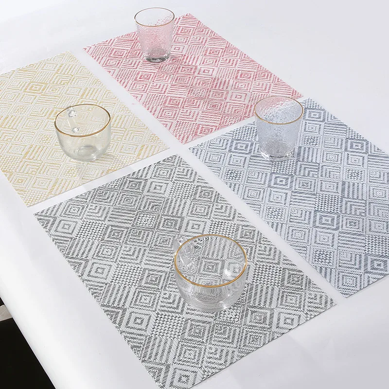 Rectangular Placemat Anti-scalding Heat Insulation Pad Nordic Checkered Pattern Decoration Mat Home Table Coaster
Rectangular Placemat Anti-scalding Heat Insulation Pad Nordic Checkered Pattern Decoration Mat Home Table Coaster