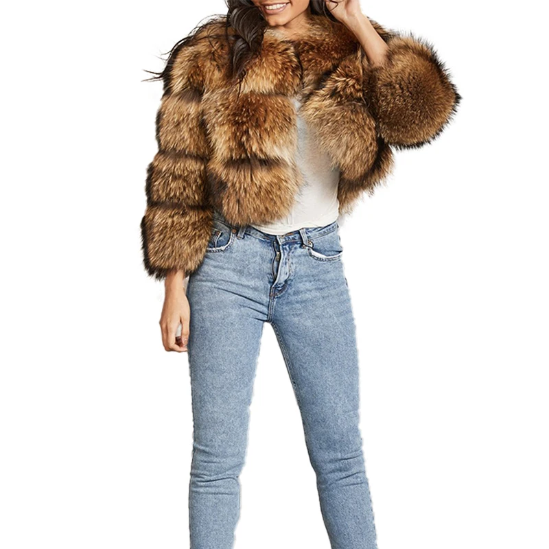 New Arrival Real Raccoon Fur Coat Women Winter Natural Genuine Racoon Fur Jackrt Fluffy Hot Sale Wholesale
New Arrival Real Raccoon Fur Coat Women Winter Natural Genuine Racoon Fur Jackrt Fluffy Hot Sale Wholesale