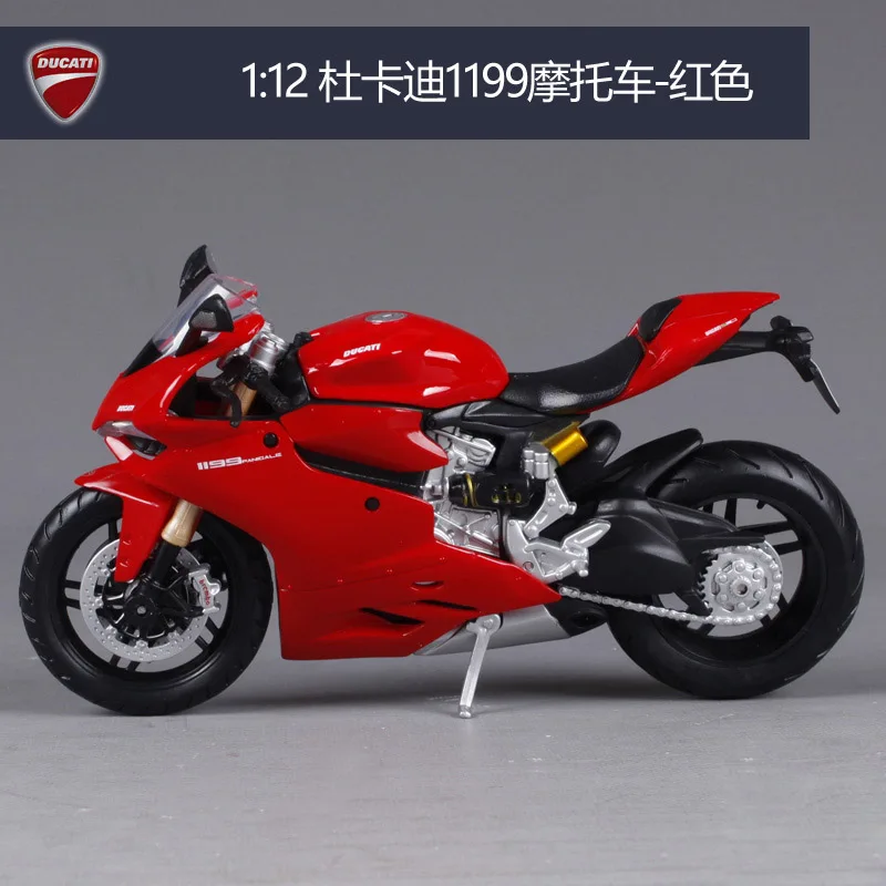 Maisto 1:12 Ducati 1199 Panigale Motorcycle metal model Toys For Children Birthday Gift Toys Collection
Maisto 1:12 Ducati 1199 Panigale Motorcycle metal model Toys For Children Birthday Gift Toys Collection