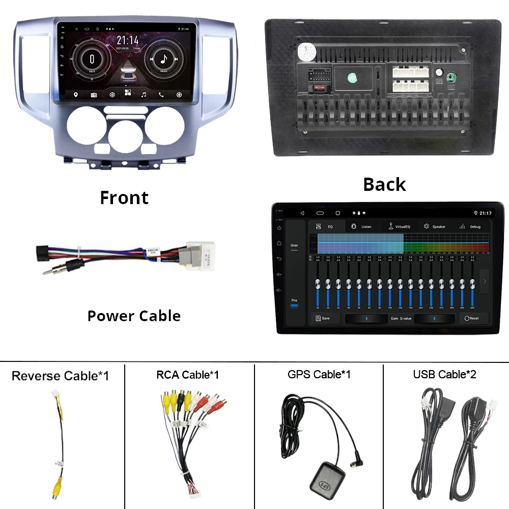 TIEBRO 2Din Android10 Car Radio For NISSAN NV200 2011-2018 GPS Navigation Stereo Receiver Auto Radio Car Radio Bluetooth Player
TIEBRO 2Din Android10 Car Radio For NISSAN NV200 2011-2018 GPS Navigation Stereo Receiver Auto Radio Car Radio Bluetooth Player