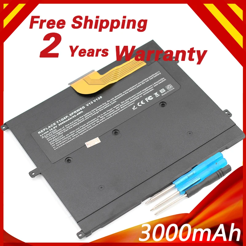 Gololoo 3000 мАч 10 8 В Аккумулятор для ноутбука DELL Vostro V13 V13Z V130 V1300 0NTG4J 0PRW6G 0449TX PRW6G T1G6P |