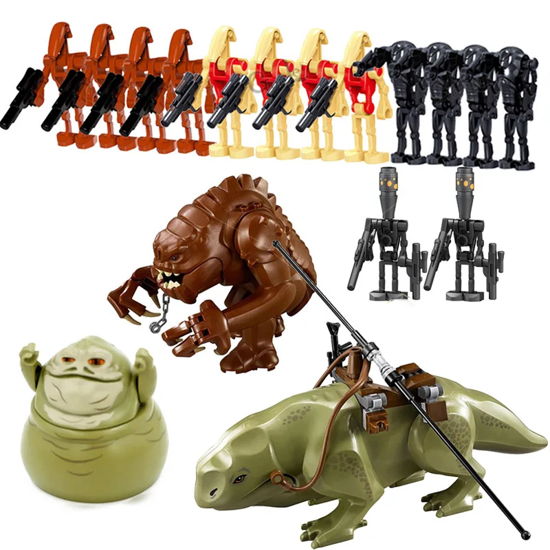 Новая модель Jabba Wetback Rancor IG-88 R2-D2 животных, строительные блоки, фигурки, набор моделей, обучающие игрушки для детей, подарки
Новая модель Jabba Wetback Rancor IG-88 R2-D2 животных, строительные блоки, фигурки, набор моделей, обучающие игрушки для детей, подарки