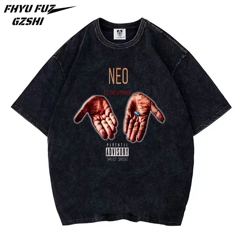 Spring Summer Men Women Street Casual Streetwear Edgy Punk Tee Creativity Hip Hop Print Loose Short Sleeve Cotton T-shirt WY05
Spring Summer Men Women Street Casual Streetwear Edgy Punk Tee Creativity Hip Hop Print Loose Short Sleeve Cotton T-shirt WY05