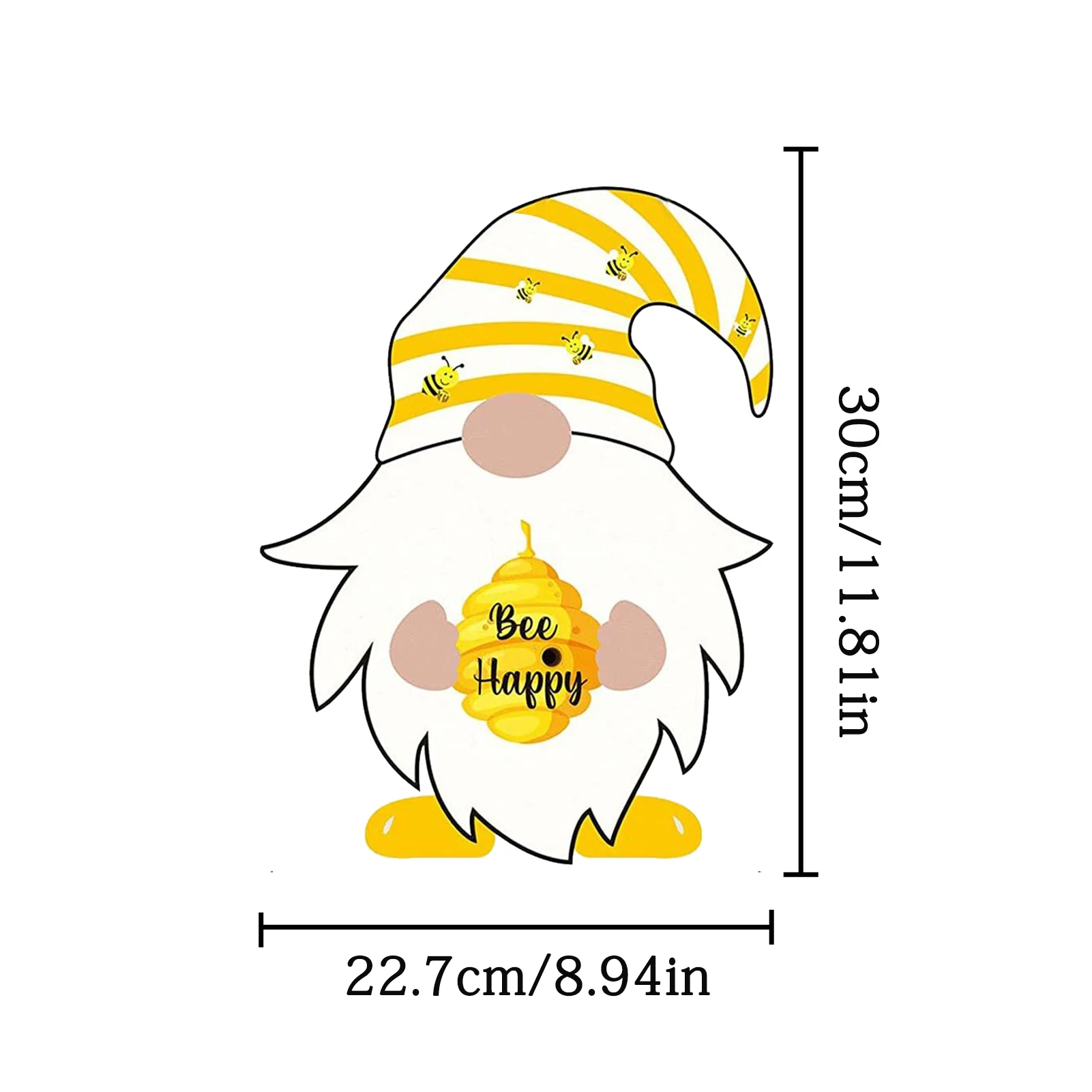 Creative Bee Long-legged Pointed Hat Bee Stickers Wall Decal Living Room Decorations Cartoon Faceless Bees Festival Decorations
Creative Bee Long-legged Pointed Hat Bee Stickers Wall Decal Living Room Decorations Cartoon Faceless Bees Festival Decorations