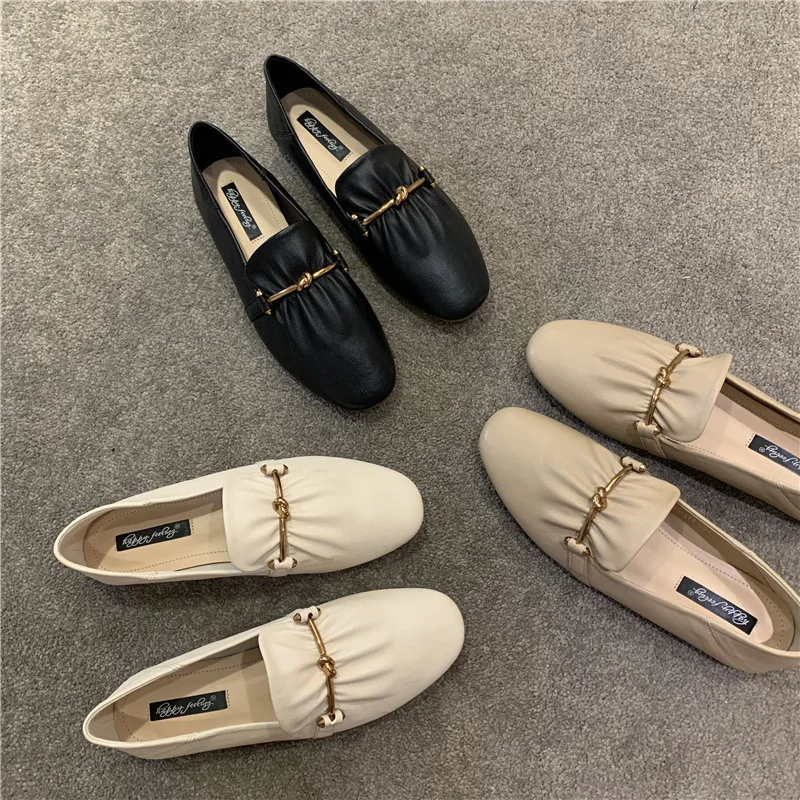 2021 New High Quality Women Flats Leather Shoes Woman Low Heels Oxford Nurse Ballet Loafers Slip on casual Flat Shoes
2021 New High Quality Women Flats Leather Shoes Woman Low Heels Oxford Nurse Ballet Loafers Slip on casual Flat Shoes