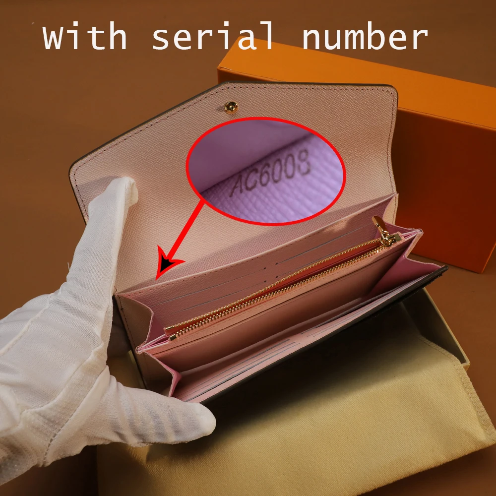 60531AAA Luxury Long Wallet Buckle Closed Fashion Women's Coin Purse Multi-Card Card Holder Free Hot Stamping Of Initials
60531AAA Luxury Long Wallet Buckle Closed Fashion Women's Coin Purse Multi-Card Card Holder Free Hot Stamping Of Initials