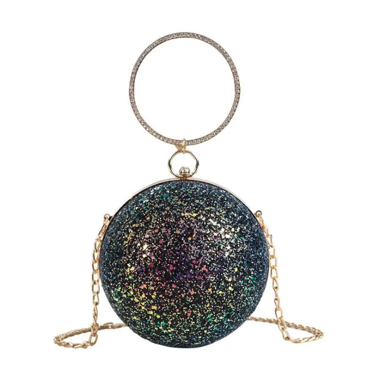 Chain Bags Woman Handbag Shoulder Bag Purse Crystal Ball Party Glitter Cross Body Female Birthday Gifts For Girls Shining Design
Chain Bags Woman Handbag Shoulder Bag Purse Crystal Ball Party Glitter Cross Body Female Birthday Gifts For Girls Shining Design